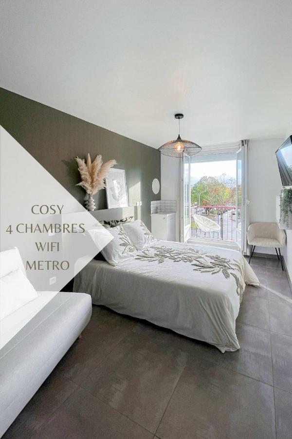 Auteuil • 4 Chambres • Wifi • Metro A 400M 렌 외부 사진